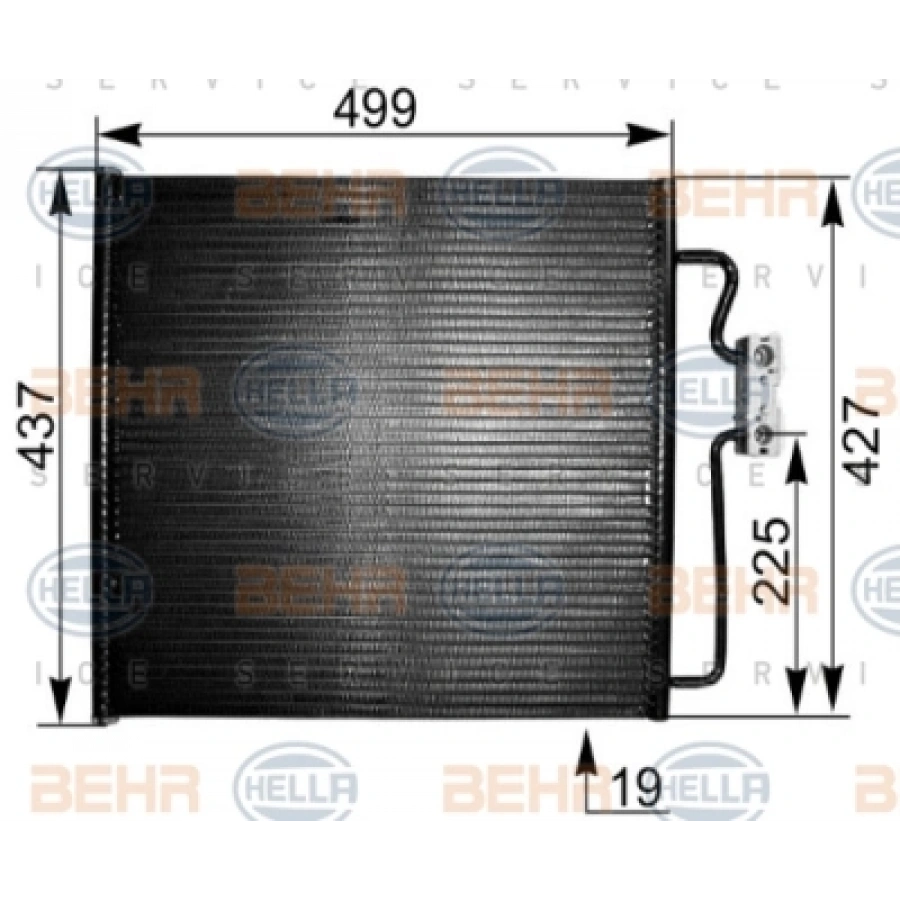KLIMA RADYATÖRÜ E38 BM 97-01