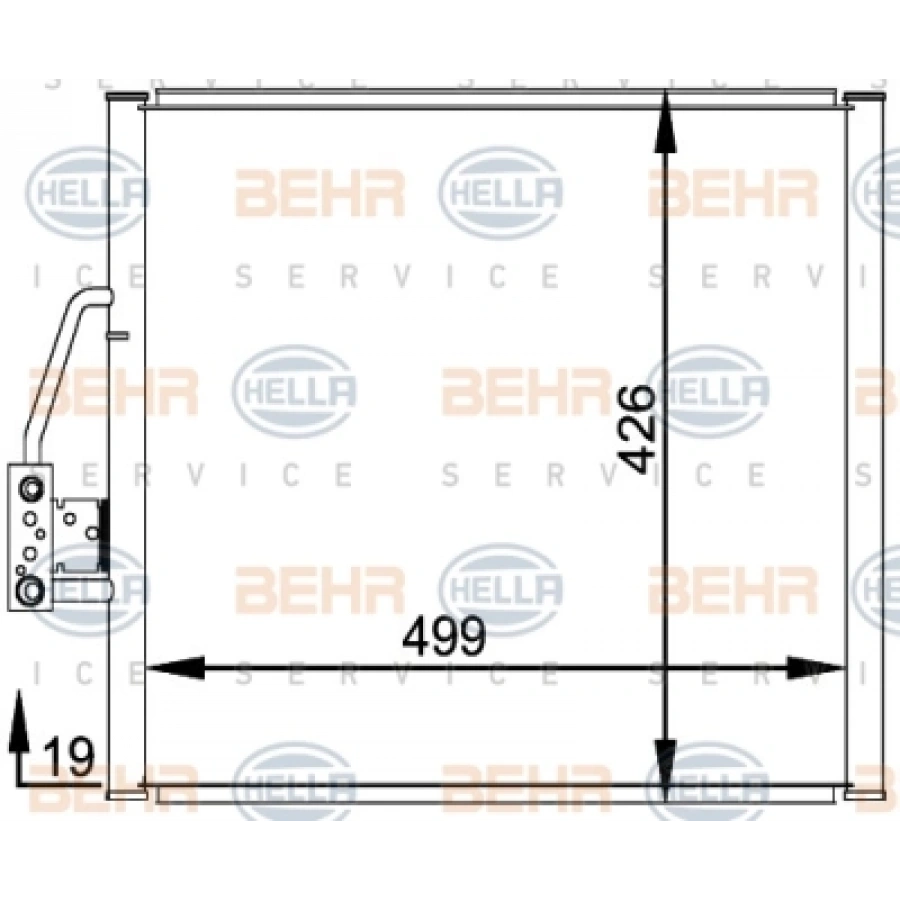 KLIMA RADYATÖRÜ E39 BM 96-03