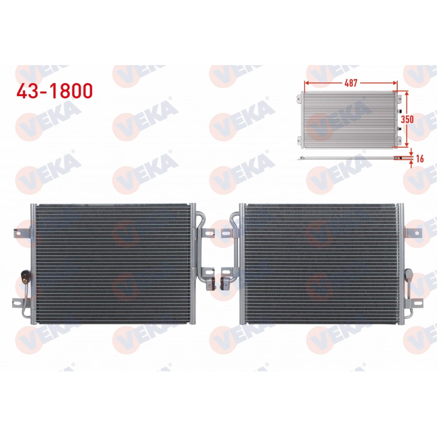 KLIMA RADYATORU FIAT ALBEA 1.2i 2003-2007
