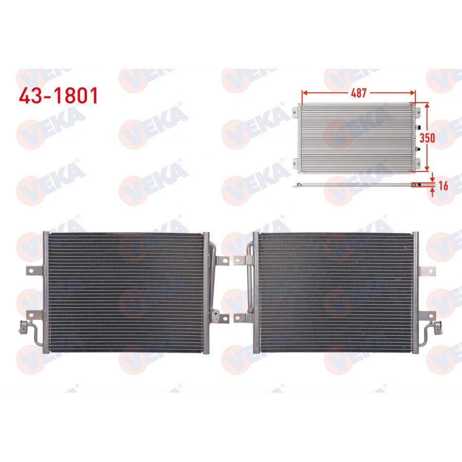 KLIMA RADYATORU FIAT ALBEA 1.3 MJT 2003-2007
