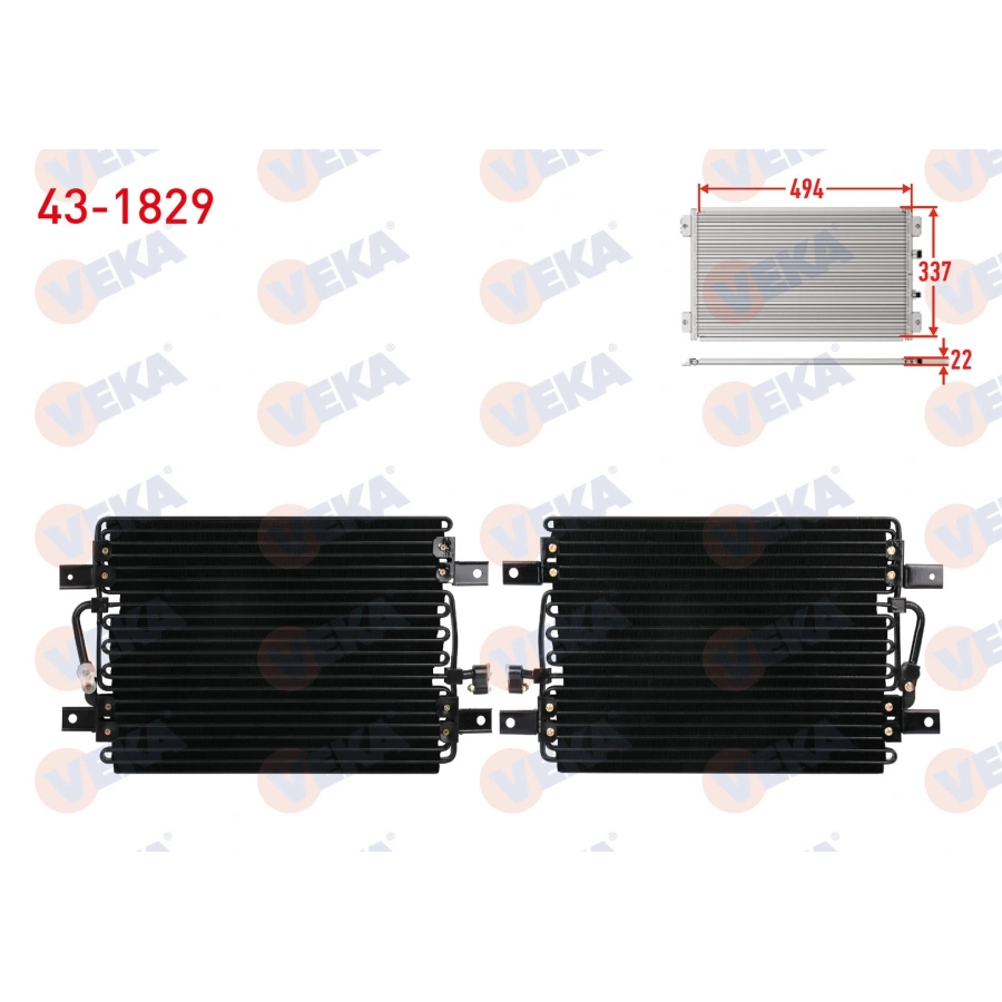 KLIMA RADYATORU FIAT ALBEA 1.4 2003-2007
