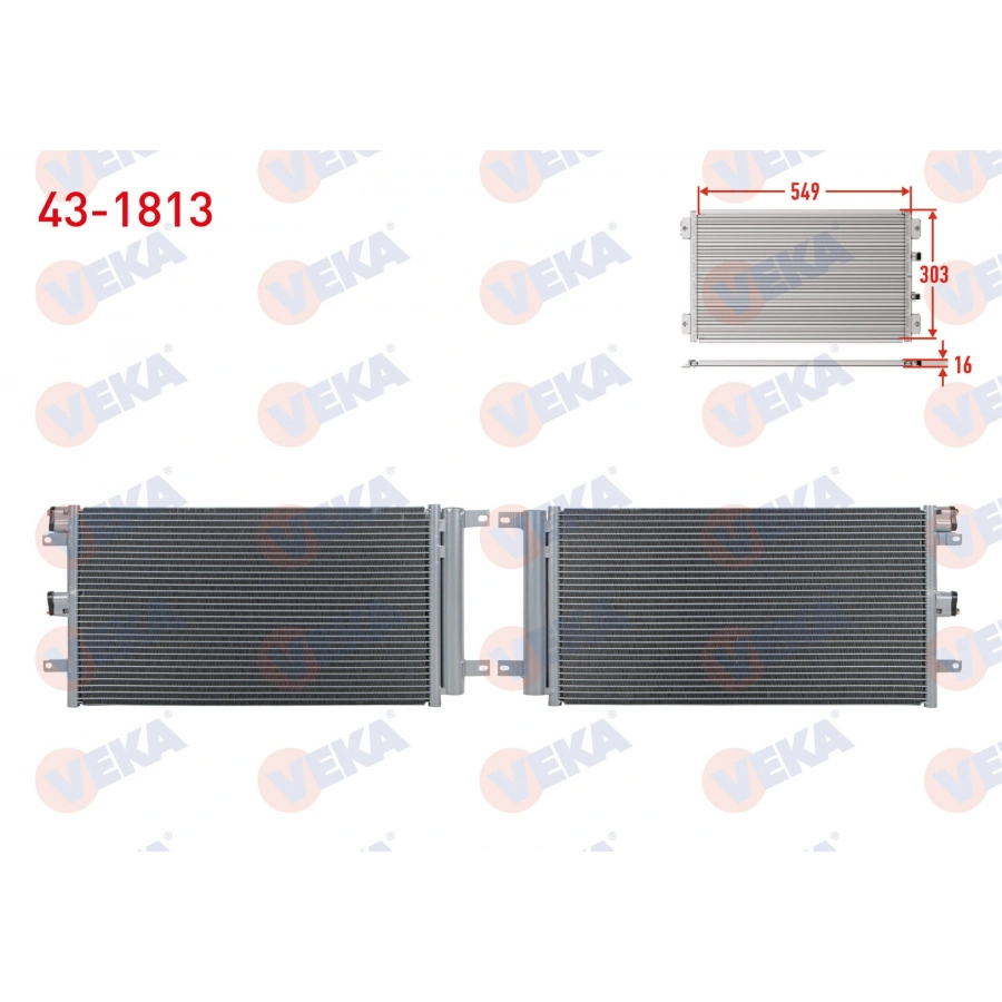 KLIMA RADYATORU FIAT DOBLO (119,223) 1.4 M-T 2001-2010