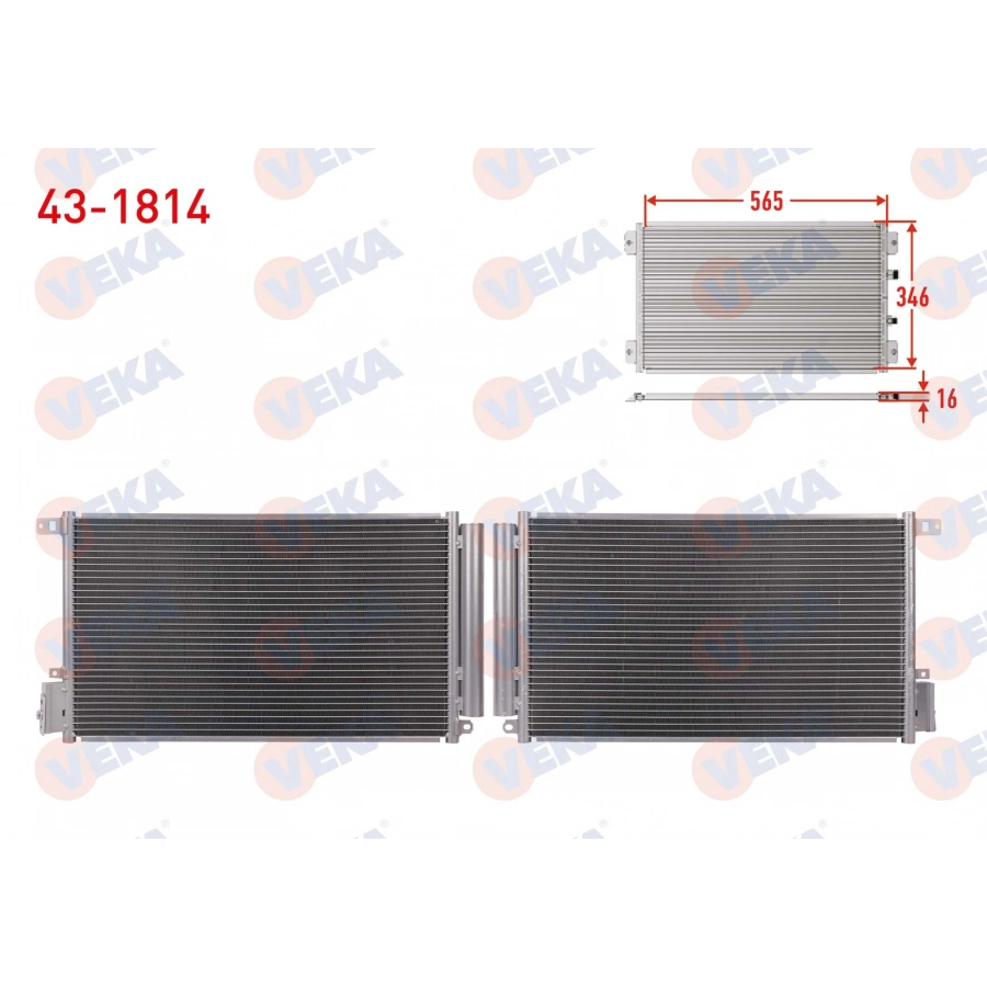 KLIMA RADYATORU FIAT DOBLO (152,263) 1.4 2010-
