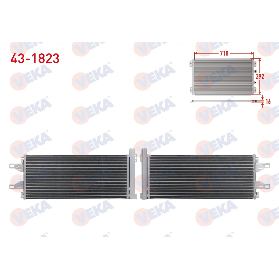 KLIMA RADYATORU FIAT DUCATO (250) 2.3 MJT 2006-2014