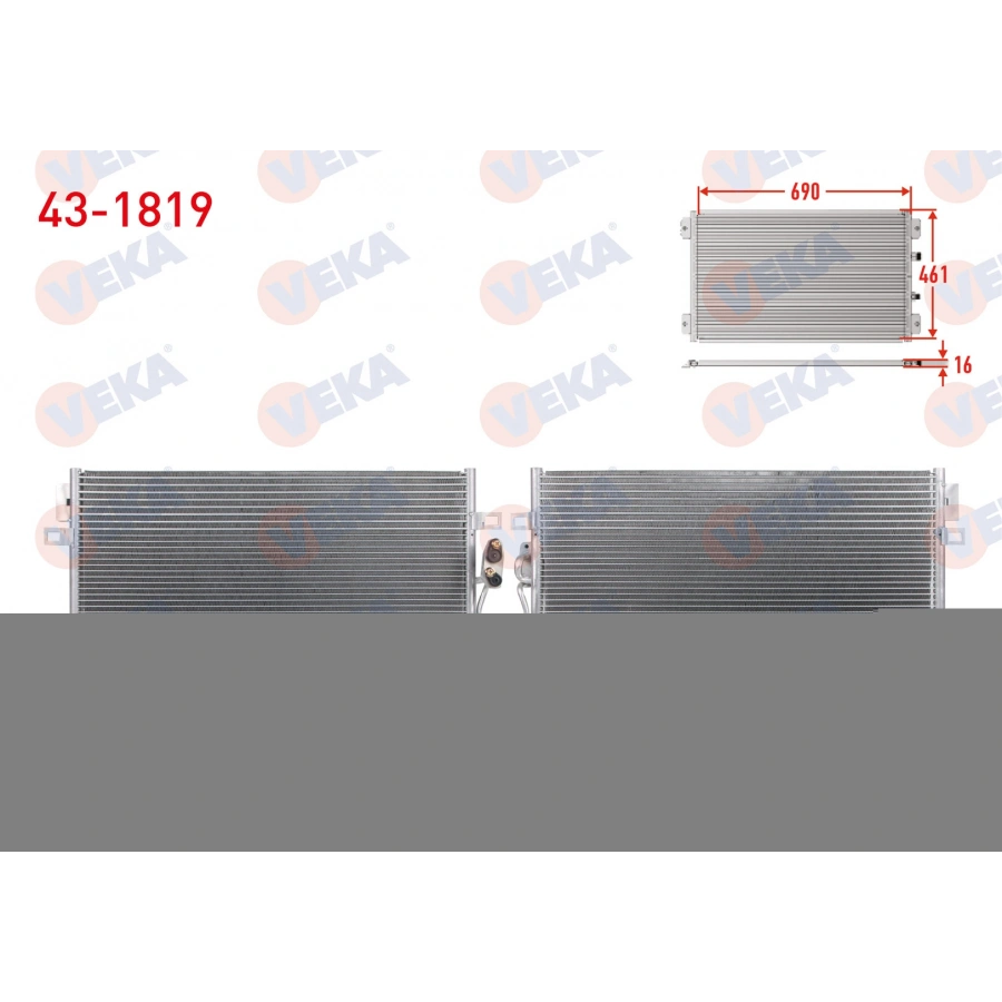 KLIMA RADYATORU FIAT FREEMONT (JF) 2.0 MJT A-T 2011-