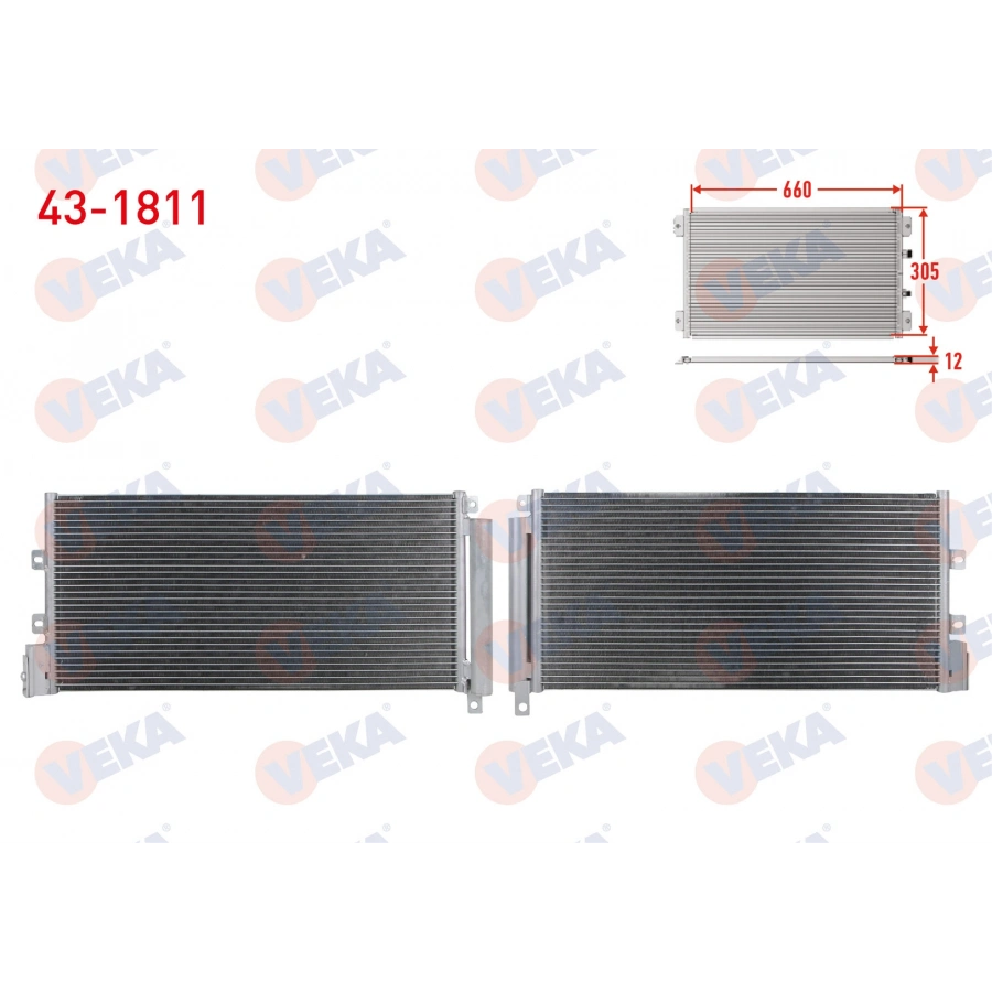 KLIMA RADYATORU FIAT LINEA (323) 1.3 MJT M-T 2007-