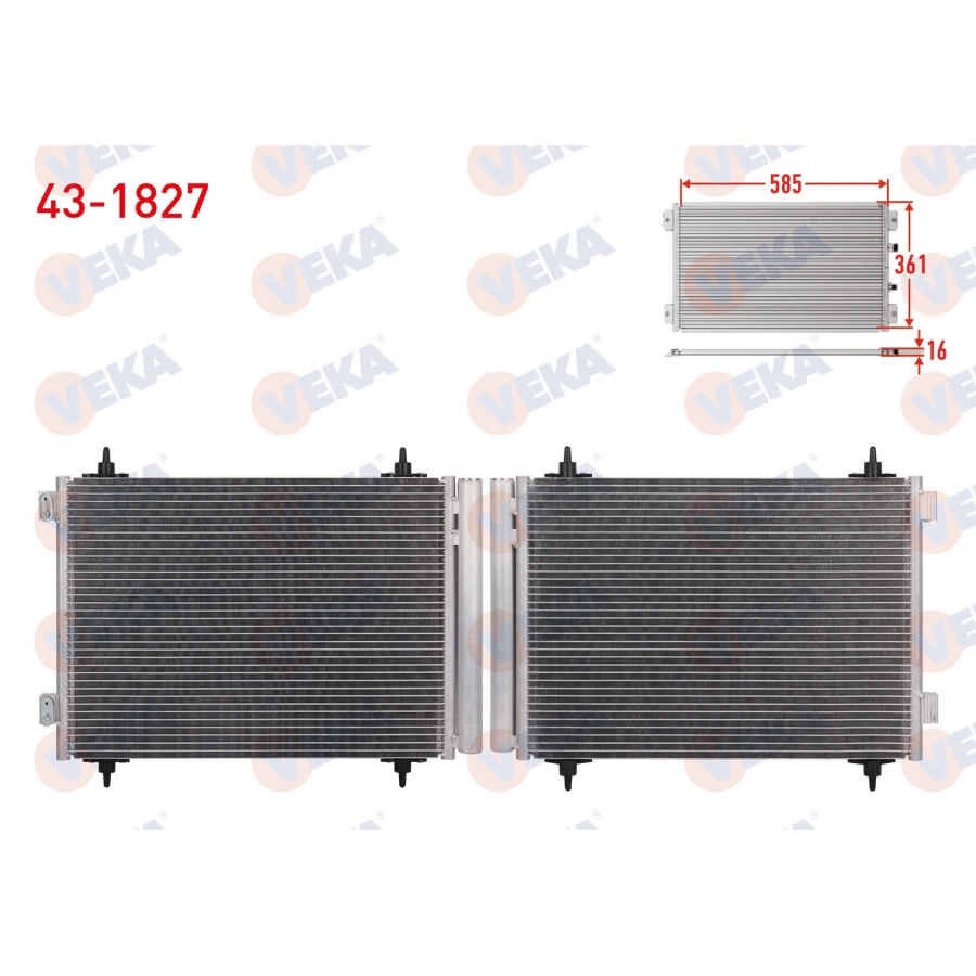 KLIMA RADYATORU FIAT SCUDO (270) 1.6 MJT 2007-