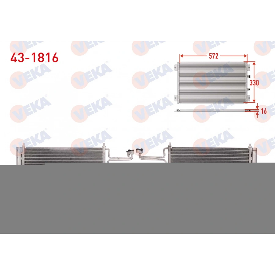 KLIMA RADYATORU FIAT STILO (192) 1.2 16v 2001-2010