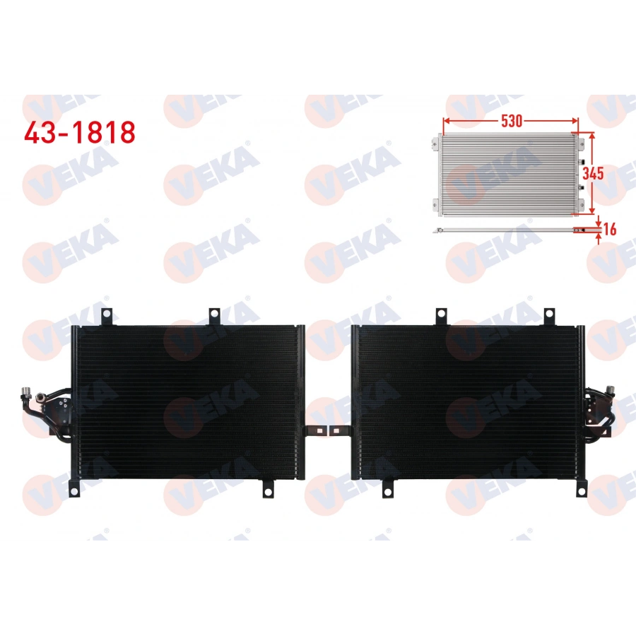 KLIMA RADYATORU FIAT TEMPRA 1.4i 1992-1999