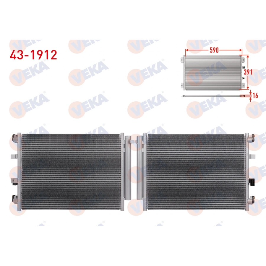 KLIMA RADYATORU FORD FOCUS III 1.6 TDCI 2011-2015