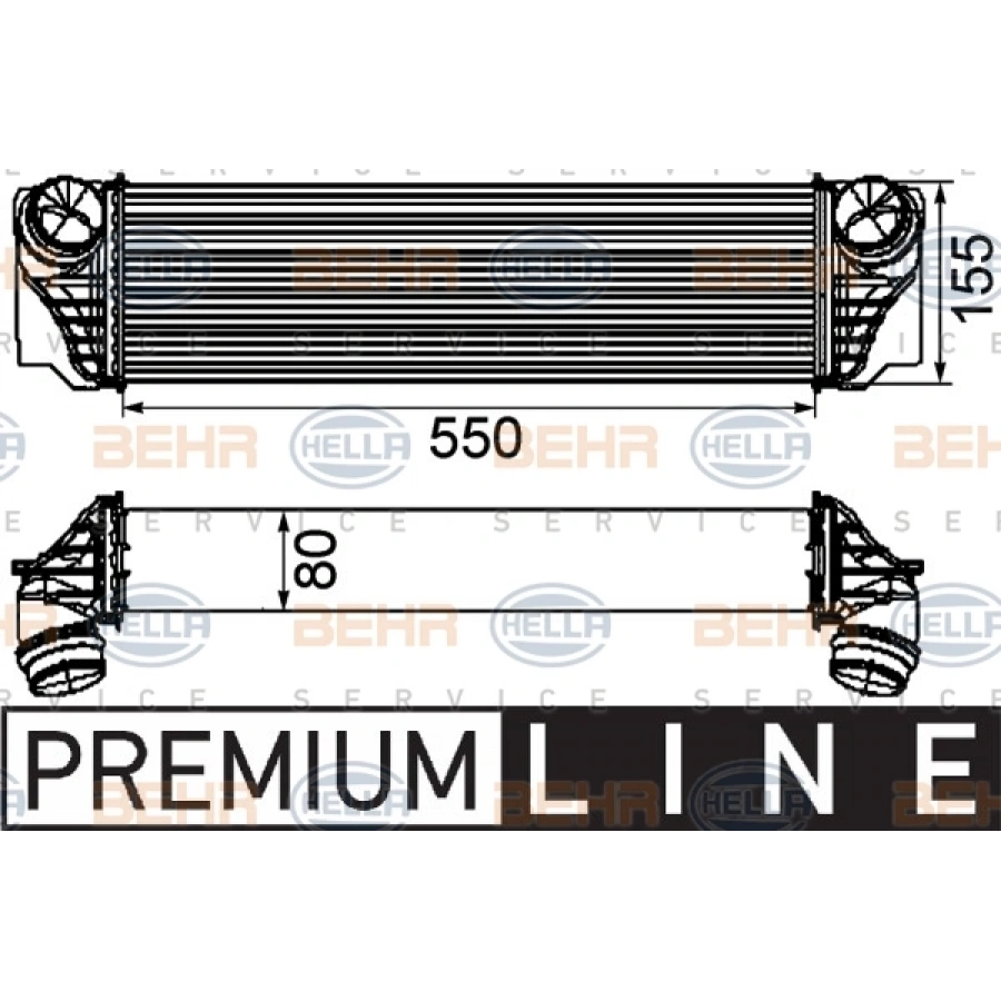 KLIMA RADYATÖRÜ FORD KA BM 97-