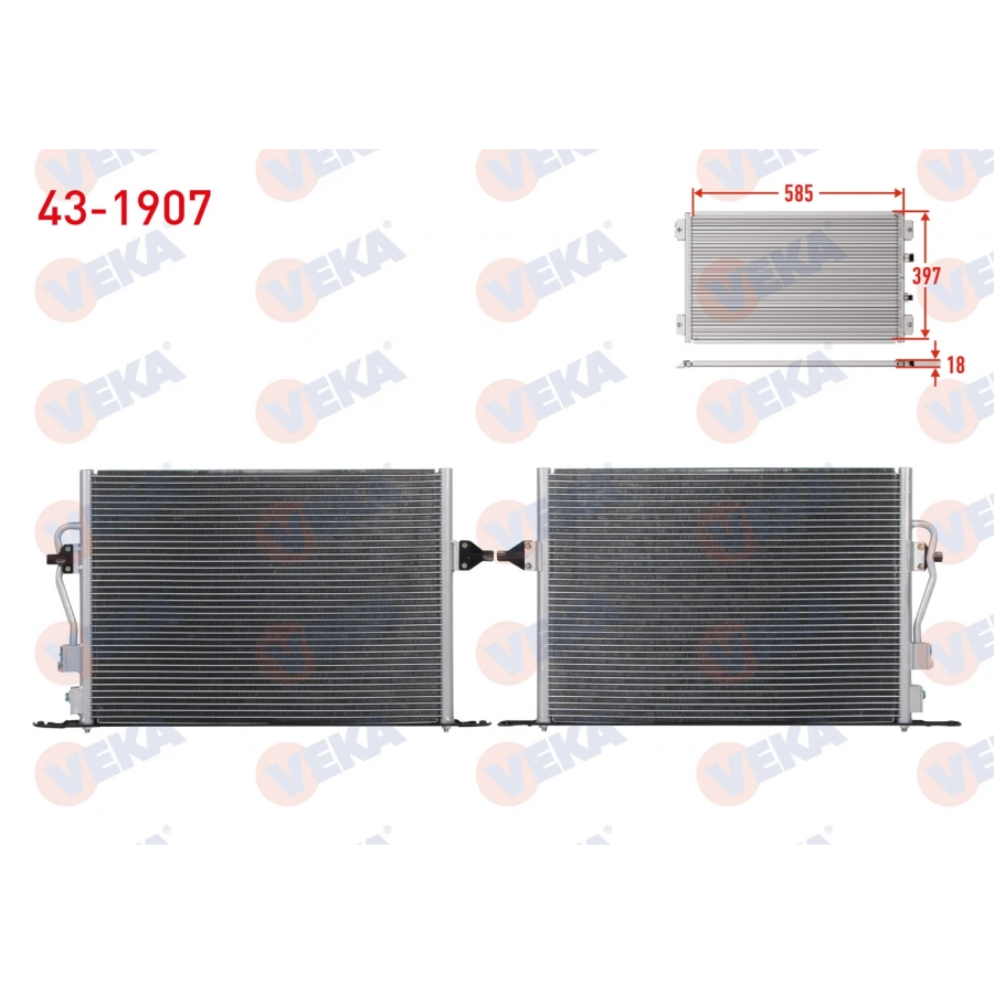 KLIMA RADYATORU FORD MONDEO II 1.6i 16v 1996-2000