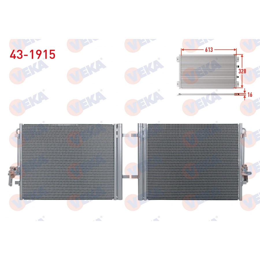 KLIMA RADYATORU FORD MONDEO IV 1.6 TDCI 2007-2014