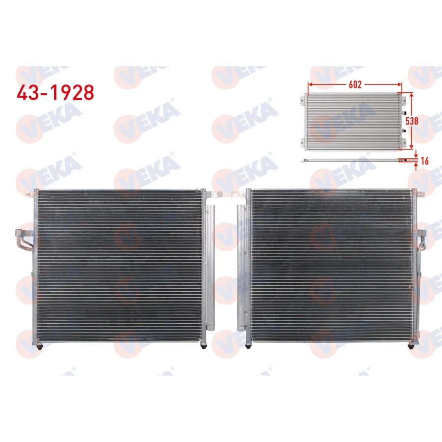 KLIMA RADYATORU FORD RANGER 2.2 TDCI 2011-