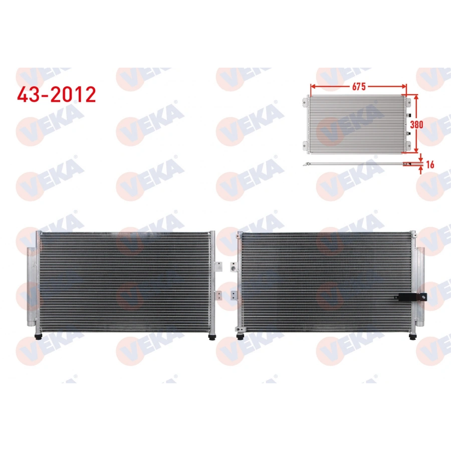 KLIMA RADYATORU HONDA CIVIC VIII 1.6 SEDAN 4 KAPI 2007-2009