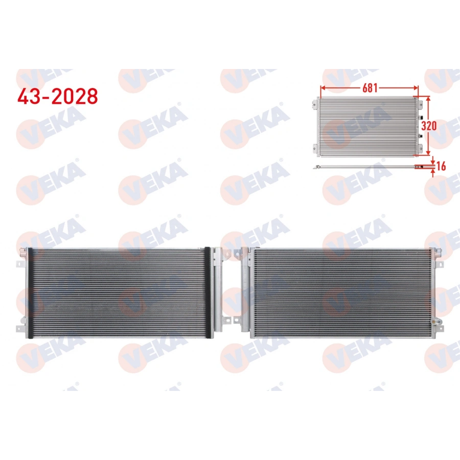 KLIMA RADYATORU HONDA CIVIC X 1.5 VTEC 2016-