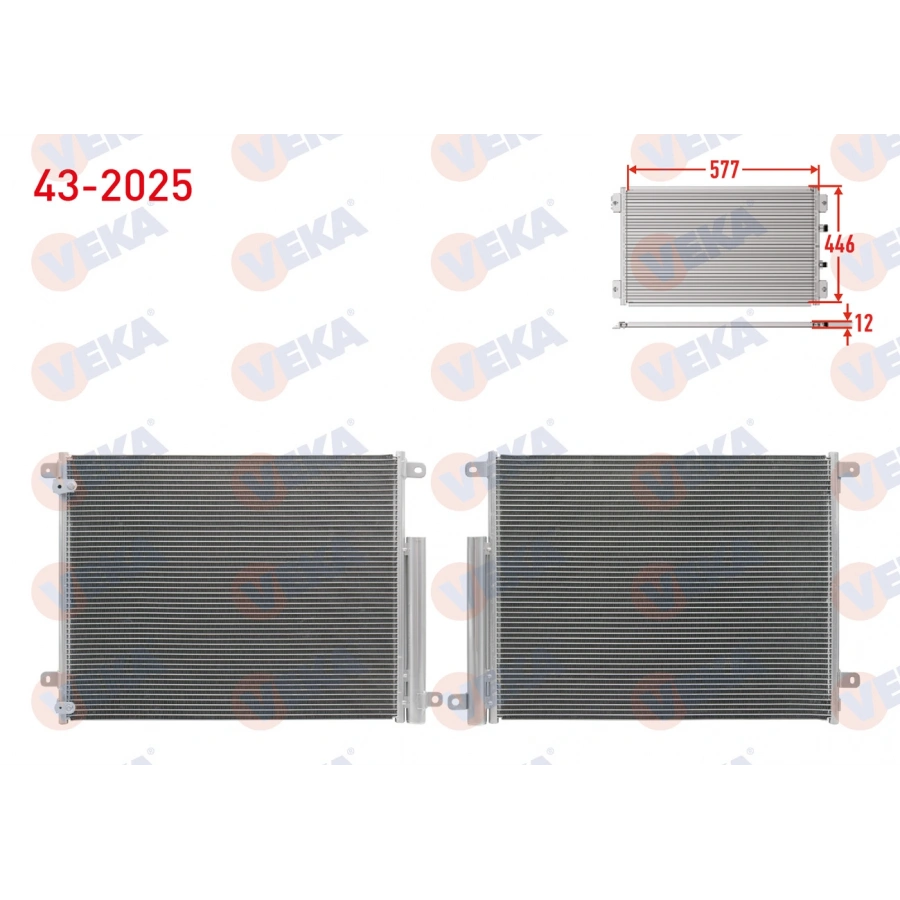 KLIMA RADYATORU HONDA CIVIC X (FC) 1.6i 2016-