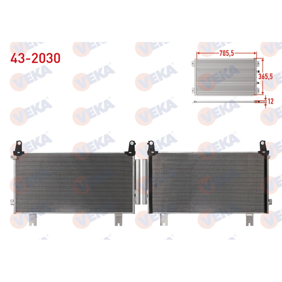 KLIMA RADYATORU HONDA CR-V V (RW - RT) 1.5i V-TEC 2016-