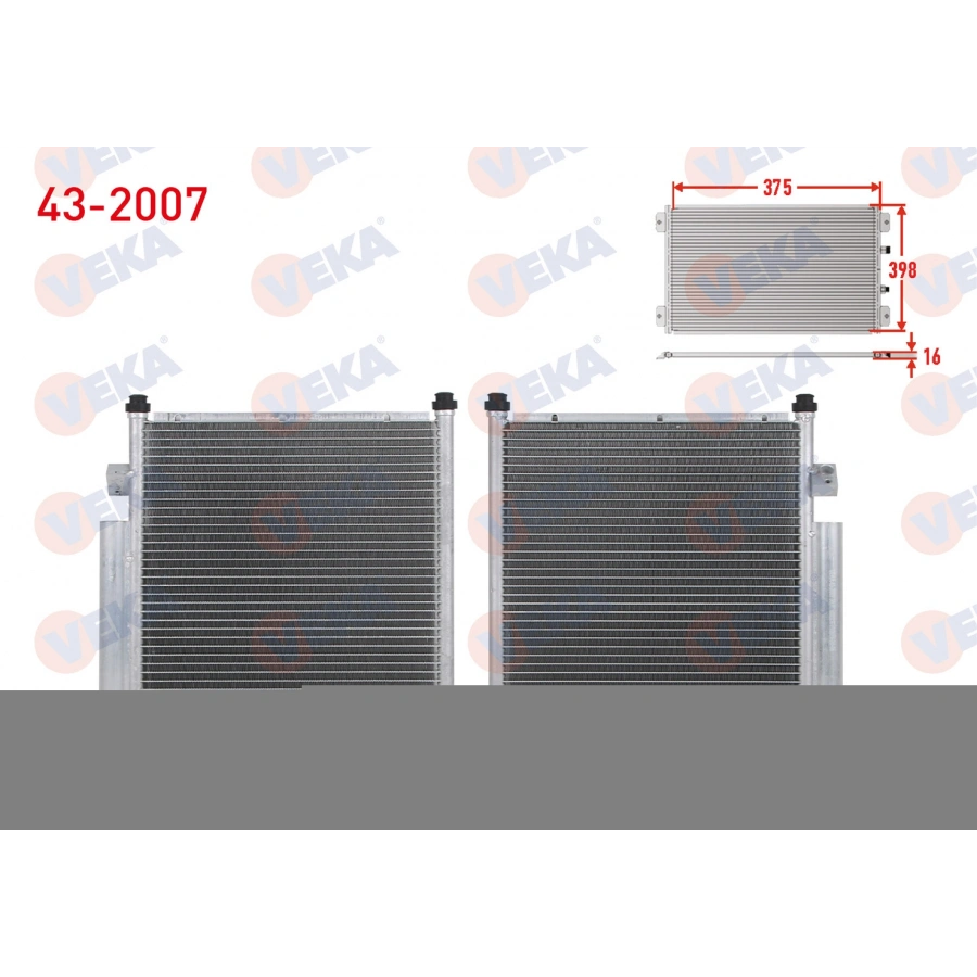KLIMA RADYATORU HONDA JAZZ II (GD) 1.2 KUCUK KLIMA 2002-2008