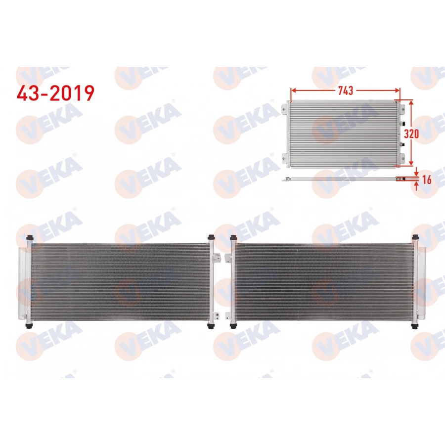 KLIMA RADYATORU HONDA JAZZ III (GE) 1.4i 2008-2012