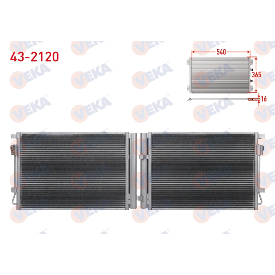 KLIMA RADYATORU HYUNDAI ACCENT BLUE 1.4 CVVT 2012-