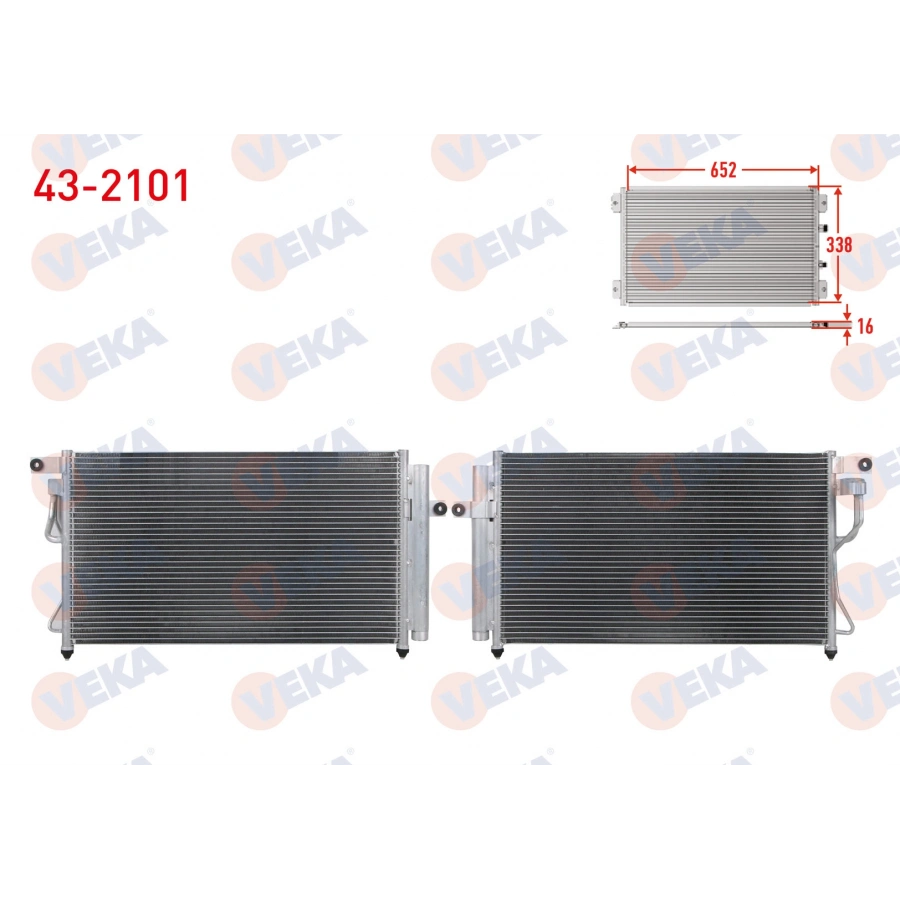 KLIMA RADYATORU HYUNDAI ACCENT ERA 1.4i 16v 2006-2012