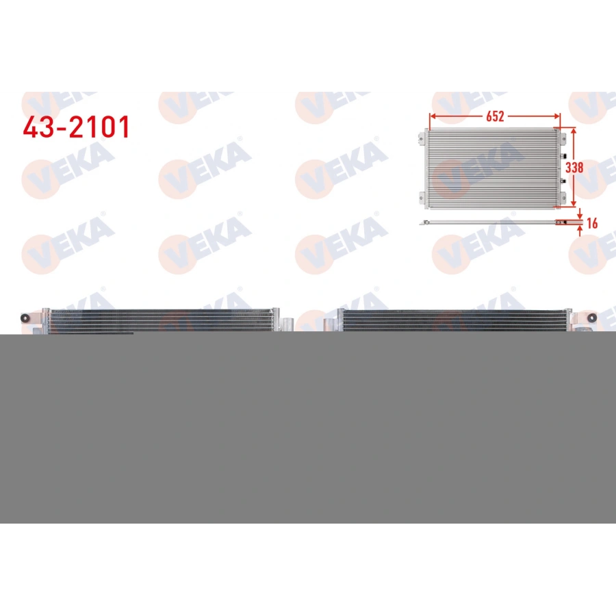 KLIMA RADYATORU HYUNDAI ACCENT ERA 1.4i 16v 2006-2012