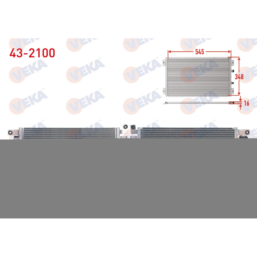 KLIMA RADYATORU HYUNDAI ACCENT ERA 1.5 CRDI A-T/M-T 2006-2012