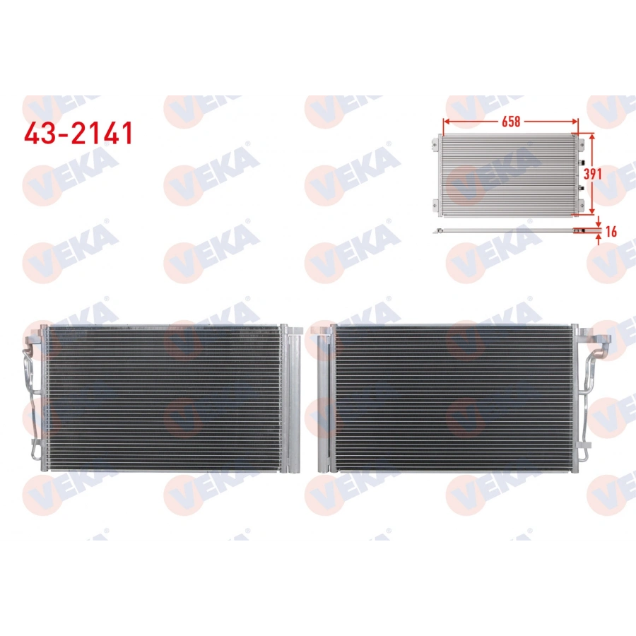 KLIMA RADYATORU HYUNDAI ELANTRA (MD,UD) 1.6 D-CVVT 2015-