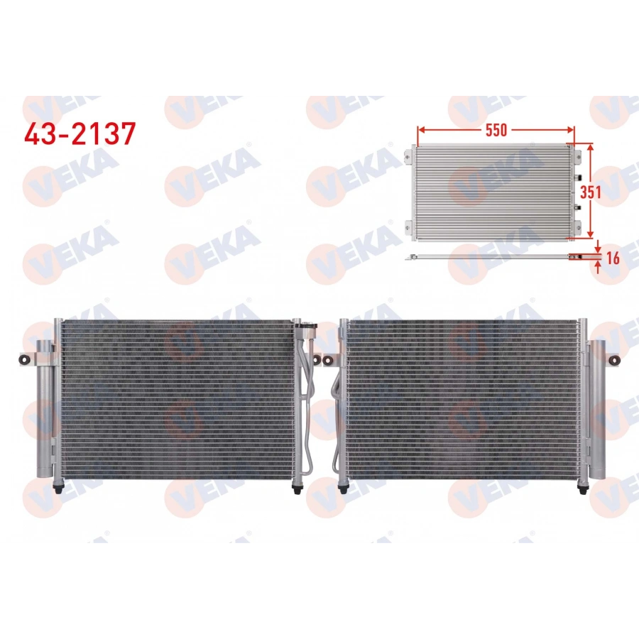 KLIMA RADYATORU HYUNDAI GETZ (TB) 1.5 CRDI 2002-2008