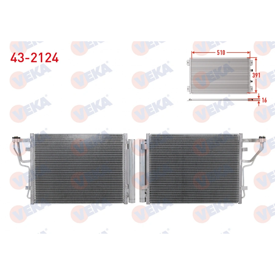 KLIMA RADYATORU HYUNDAI I30 (FD) 1.6 CRDI 2007-2011