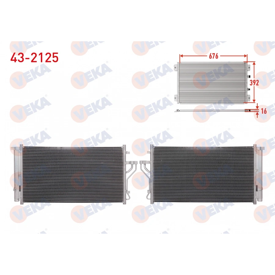 KLIMA RADYATORU HYUNDAI IX35 (LM) 1.6 GDI 2010-