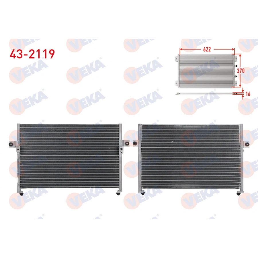 KLIMA RADYATORU HYUNDAI STAREX 2.5 CRDI 1997-2007