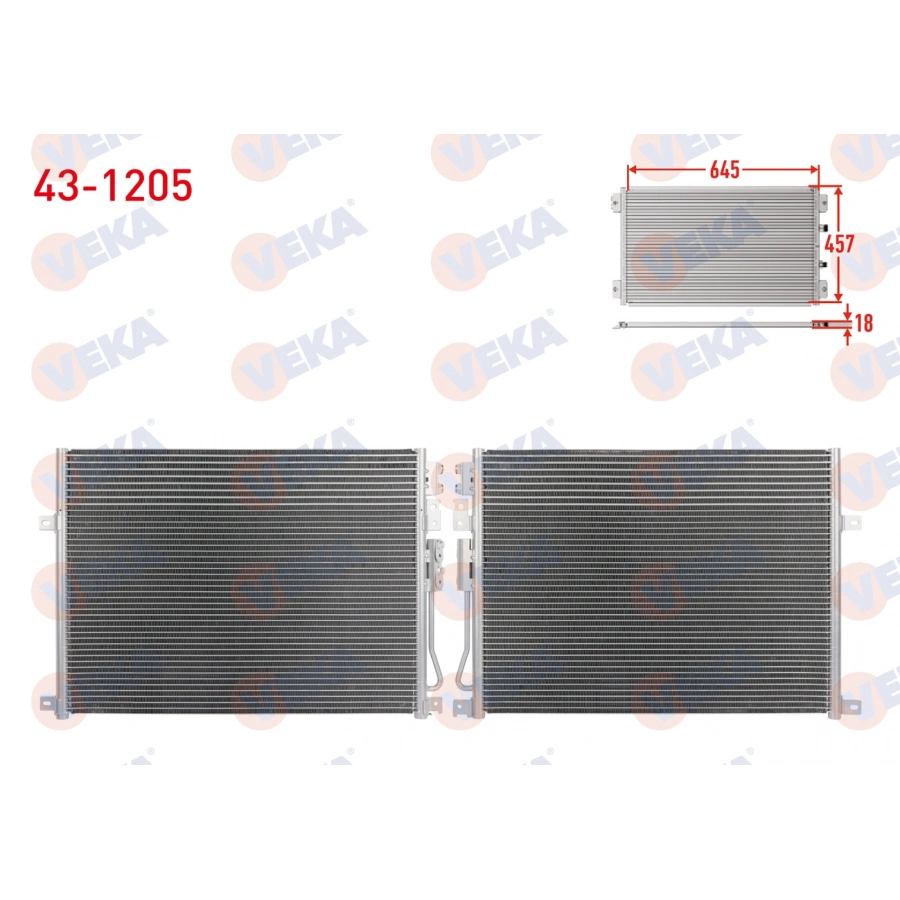 KLIMA RADYATORU JEEP COMMANDER 3.7 V6 4X4 2005-2010 / GRAND CHEROKEE 3.0 CRD 2004-2010