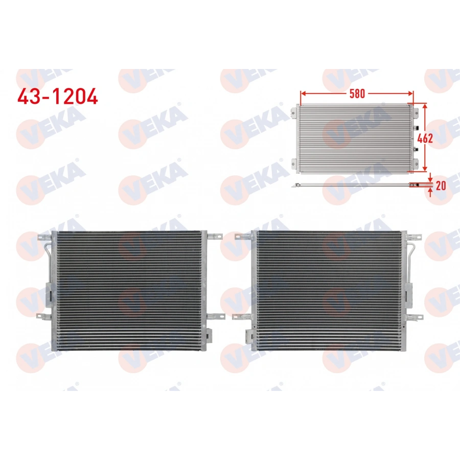 KLIMA RADYATORU JEEP GRAND CHEROKEE 2.7 CRD, 3.1 TD, 4.0i, 4.7i 1999-