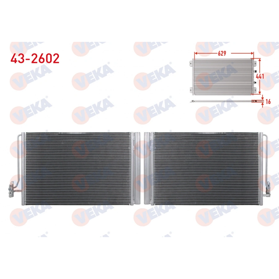KLIMA RADYATORU LAND ROVER RANGE ROVER III (LM) 3.0 D - 4.4 2002-2012
