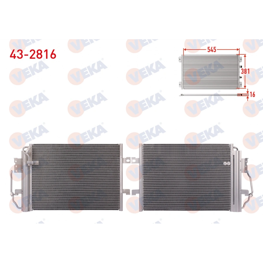 KLIMA RADYATORU MERCEDES A CLASS (W168) A 140 1997-1999