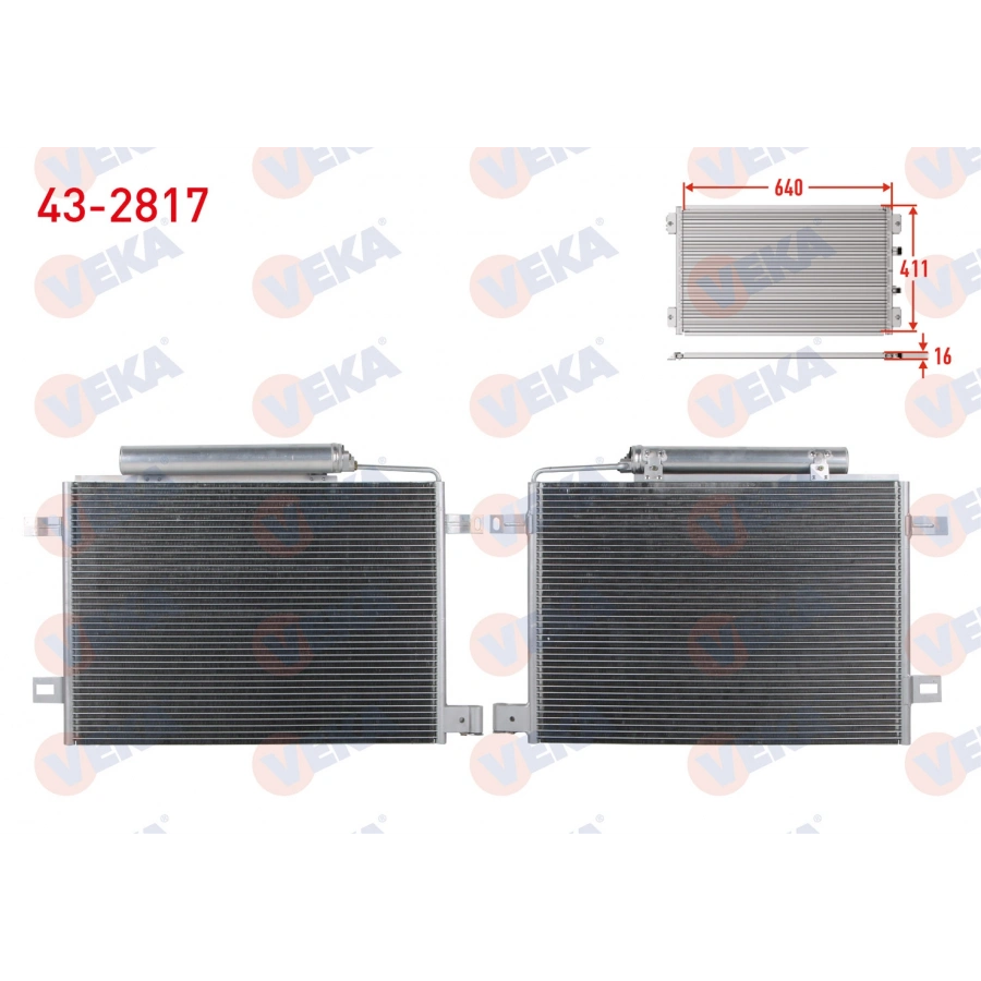 KLIMA RADYATORU MERCEDES A SERISI (W169) A 150 2004-2012