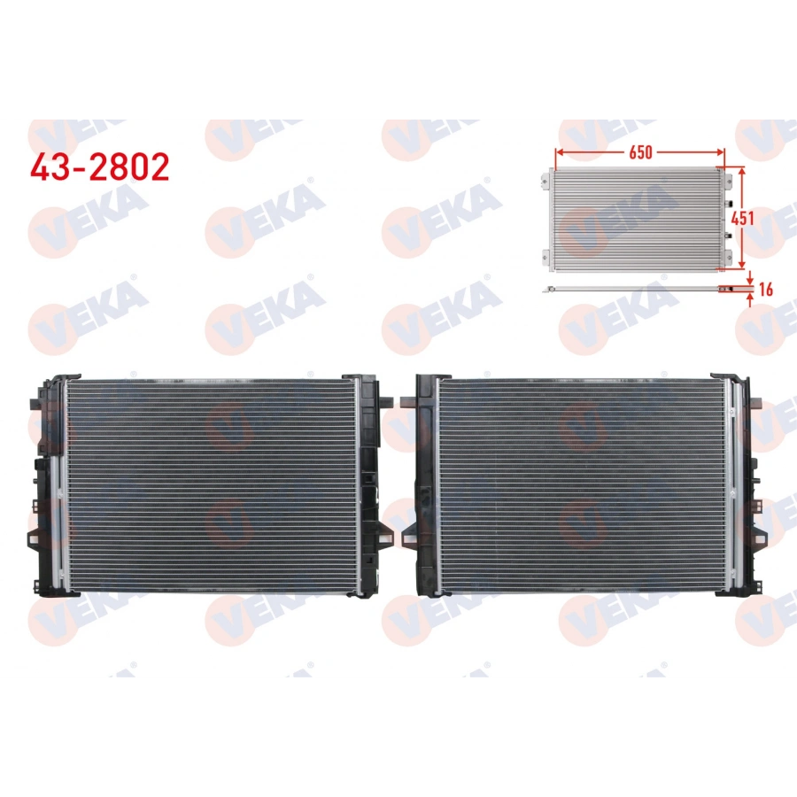 KLIMA RADYATORU MERCEDES A SERISI (W176) A 180 CDI 2012-