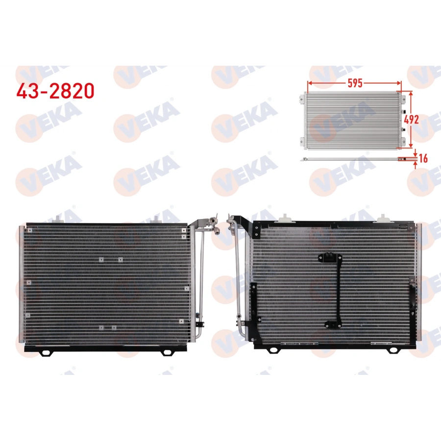 KLIMA RADYATORU MERCEDES C CLASS (W202) C 180 1993-2000