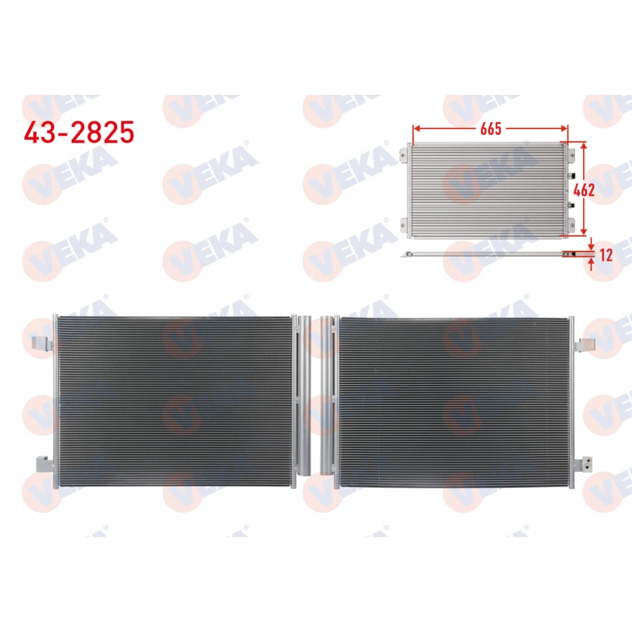 KLIMA RADYATORU MERCEDES C SERISI (W206) C180, C200, C200 4-matic, C200d 2021-