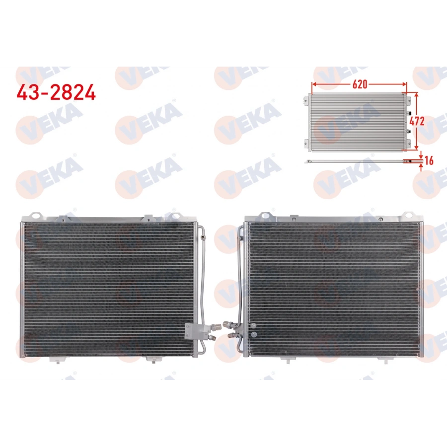 KLIMA RADYATORU MERCEDES E CLASS (W210) E 200 1995-2002