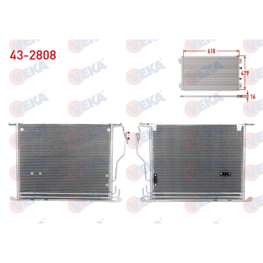 KLIMA RADYATORU MERCEDES S CLASS (W220) S 500 1998-2005