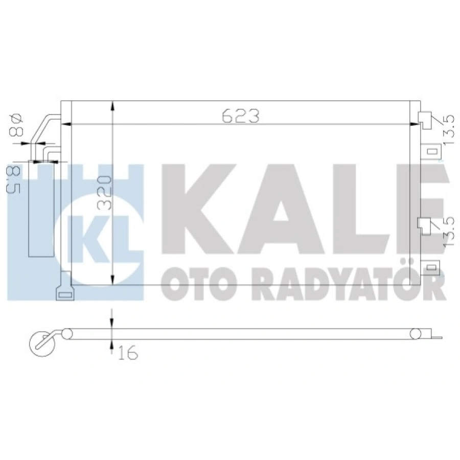 KLIMA RADYATÖRÜ MINI R50-R52-R53 BM 01-07