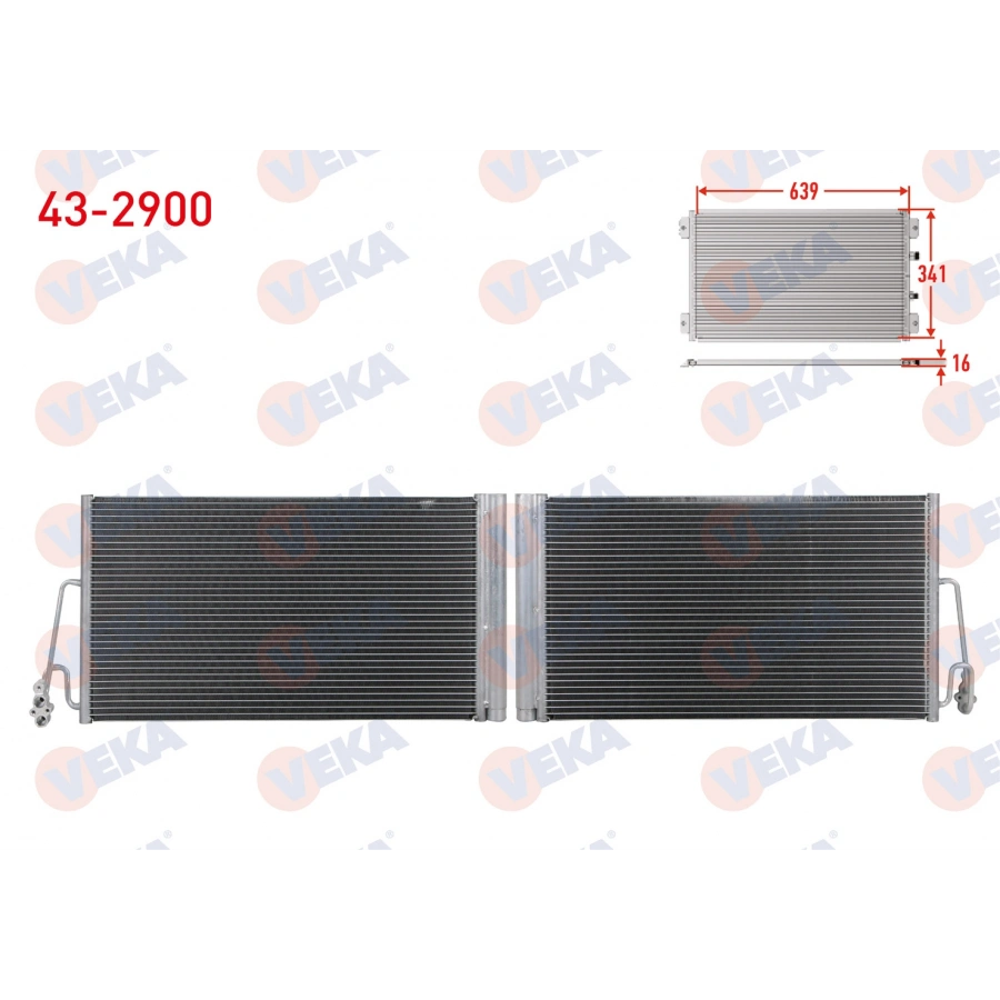 KLIMA RADYATORU MINI (R50,R53) COOPER 1.6 2001-2006