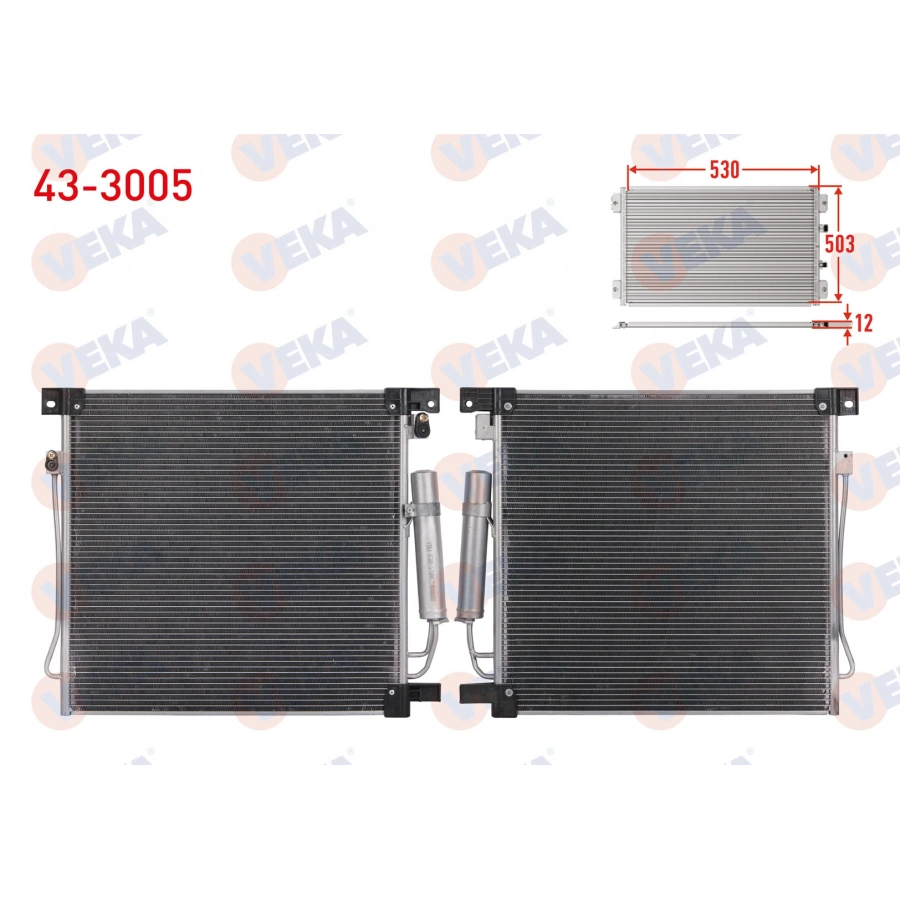 KLIMA RADYATORU MITSUBISHI L 200 (KJ_,KK_,KL_) 4X4 2.4 DI-D 2015-