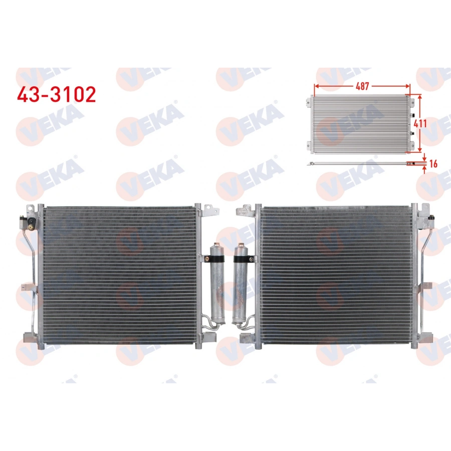 KLIMA RADYATORU NISSAN JUKE 1.5 DCI M-T 2010-2014