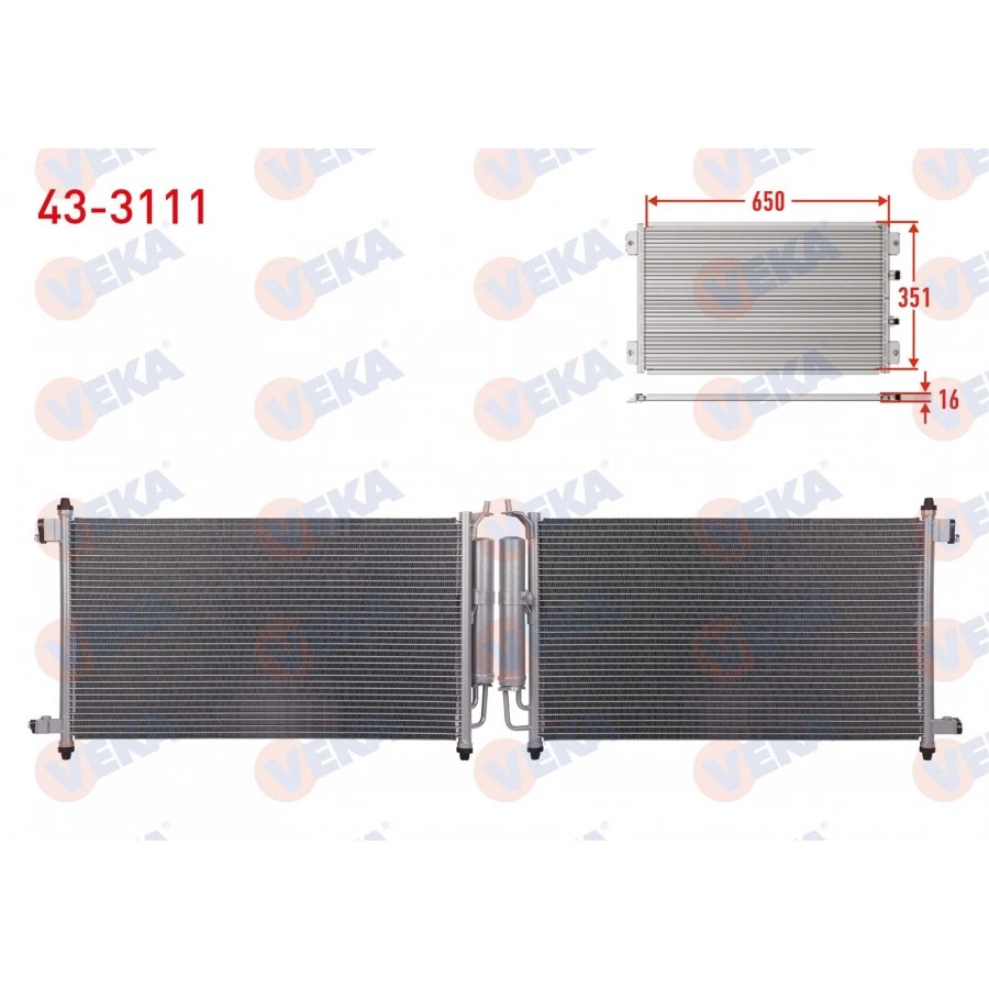 KLIMA RADYATORU NISSAN JUKE 1.6i 2010-