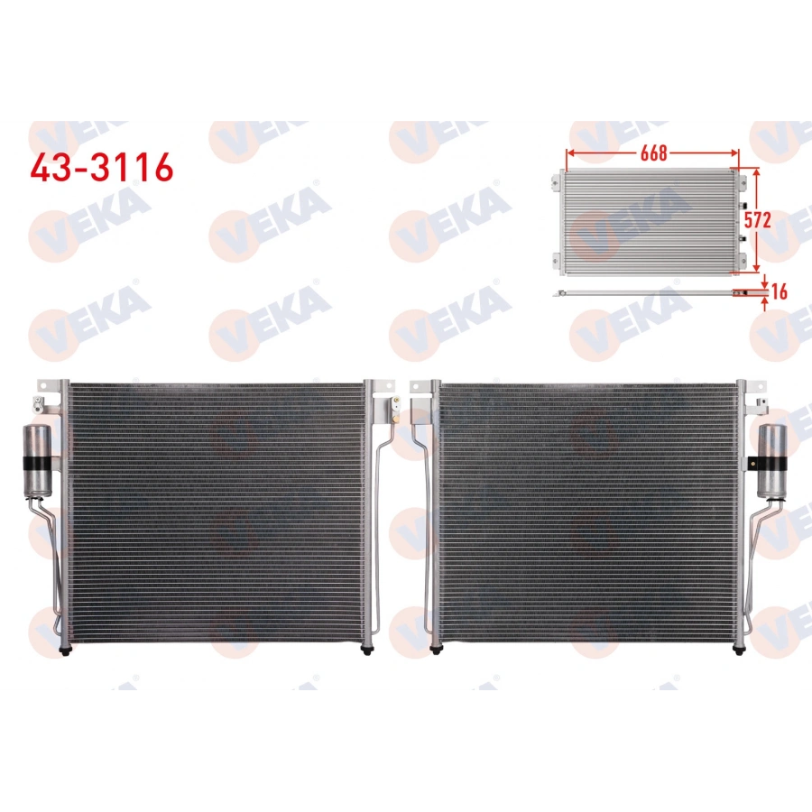 KLIMA RADYATORU NISSAN NAVARA (D40) 2.5 DCI 2005-2015