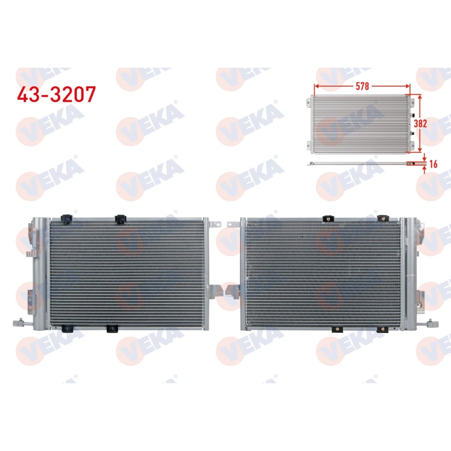 KLIMA RADYATORU OPEL ASTRA G (F69) 1.4 16v 1998-2005
